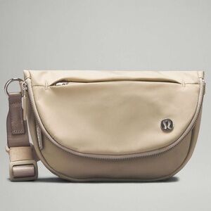 Lululemon All Night Festival Bag Micro 2L cream color